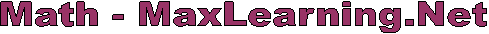MaxLearning.Net - Home