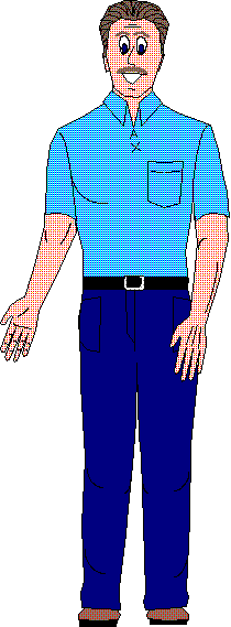 Max Learning standing - drawing