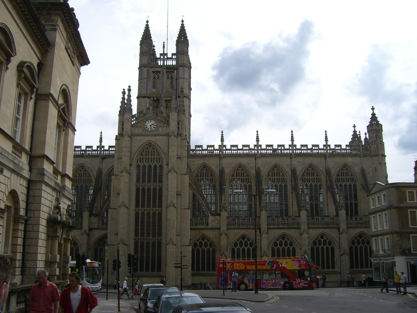 Building that houses baths