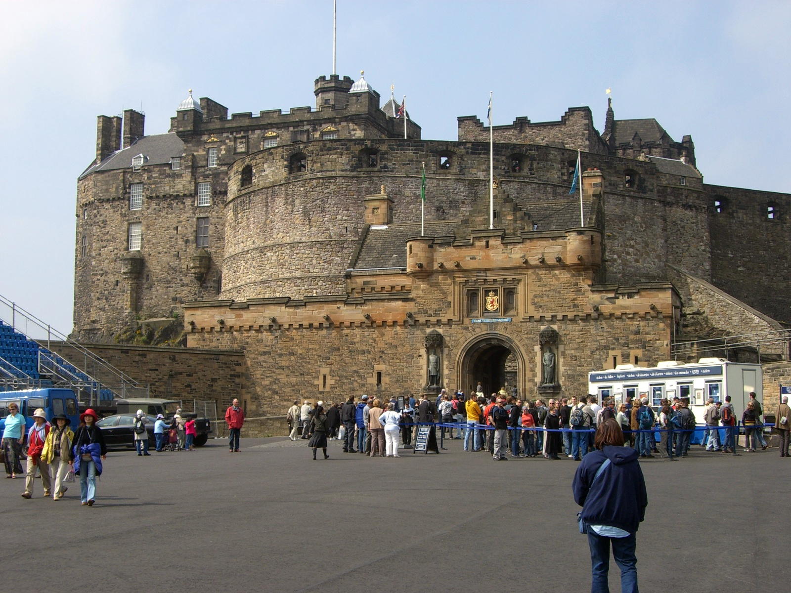 Entrance to Edinburgh Castle