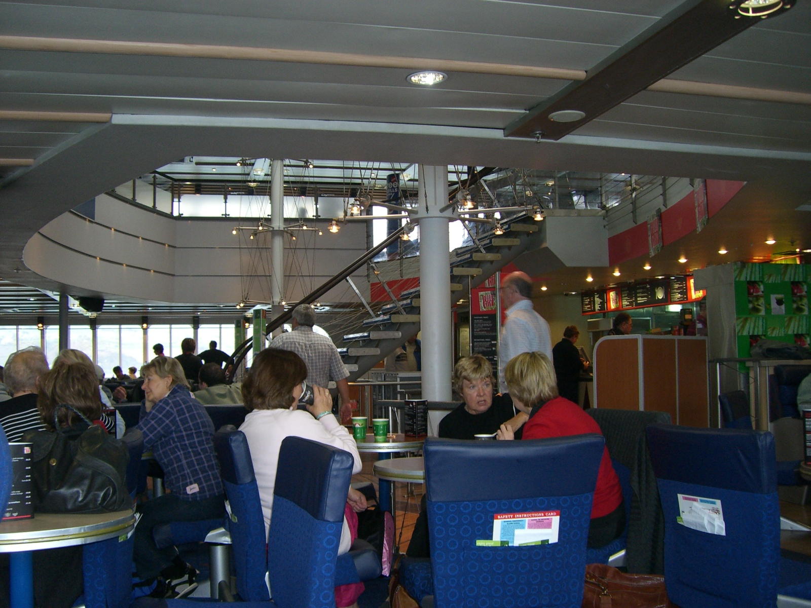 Ferry interior