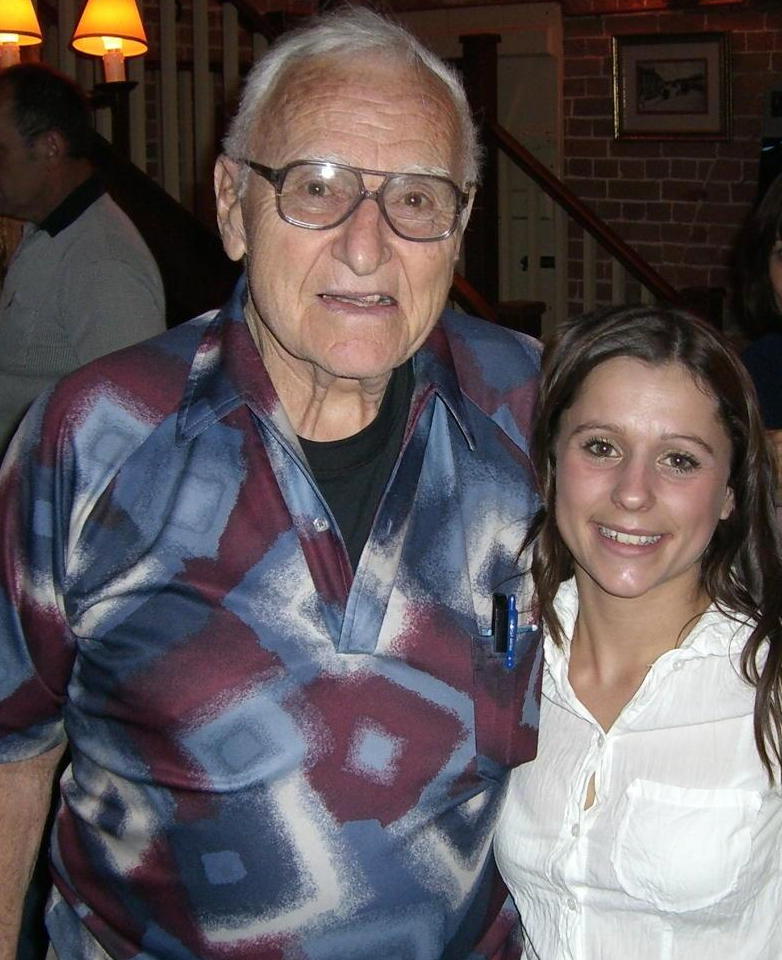 Ellie's waitress, Ely, at Titchfield Pub