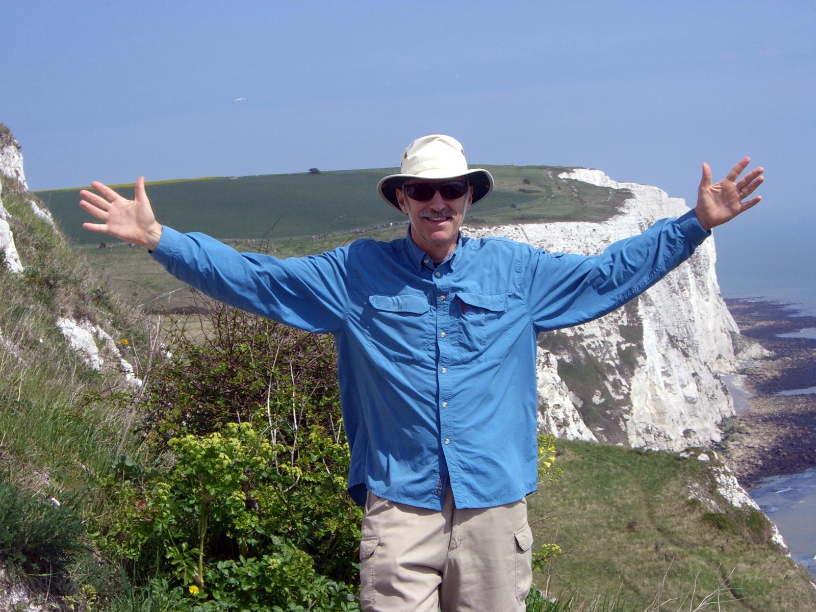 Mike at White Cliffs